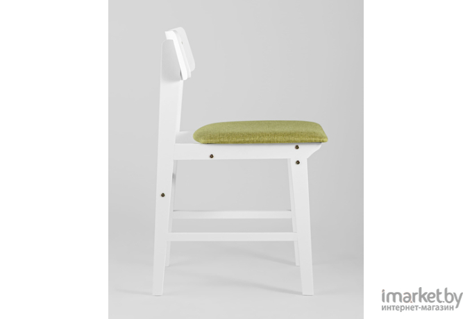 Стул Stool Group ODEN WHITE 2шт оливковый [MH52035 WHITE BZ-13 GREEN X2]