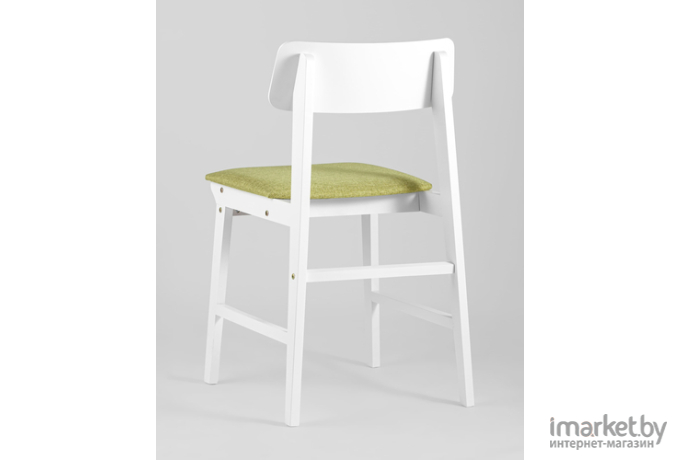 Стул Stool Group ODEN WHITE 2шт оливковый [MH52035 WHITE BZ-13 GREEN X2]