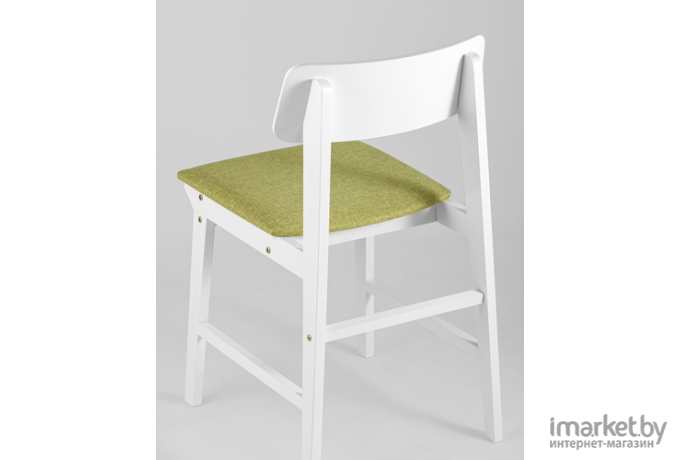 Стул Stool Group ODEN WHITE 2шт оливковый [MH52035 WHITE BZ-13 GREEN X2]