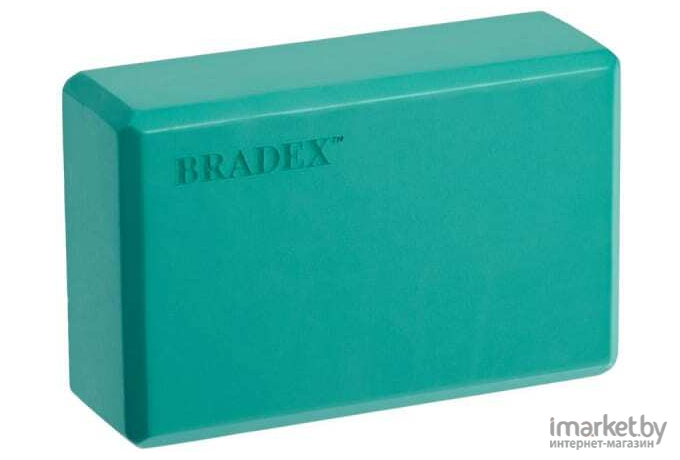 Блок для йоги Bradex SF 0408 бирюзовый