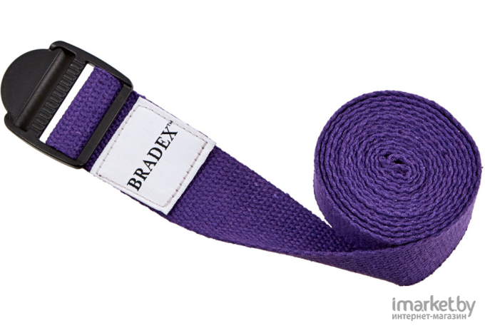 Ремень для йоги Bradex SF 0412 фиолетовый