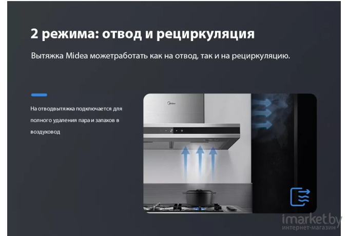 Вытяжка Midea MH60C785X