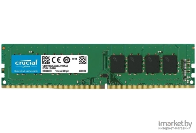 Оперативная память Crucial DRAM 16GB DDR4-3200 UDIMM [CT16G4DFRA32A]