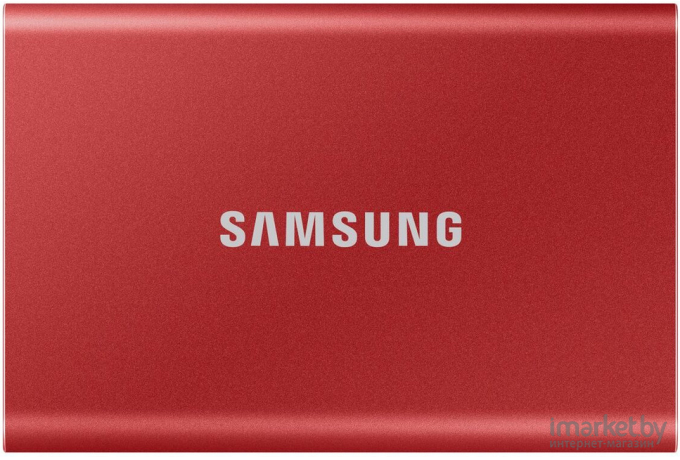 Внешний жесткий диск Samsung T7 Touch 1TB красный [MU-PC1T0R/WW]