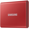 Внешний жесткий диск Samsung T7 Touch 1TB красный [MU-PC1T0R/WW]