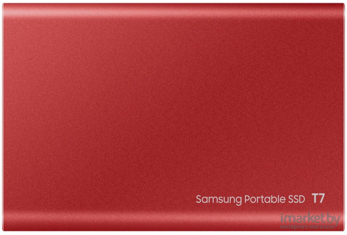 Внешний жесткий диск Samsung T7 Touch 1TB красный [MU-PC1T0R/WW]