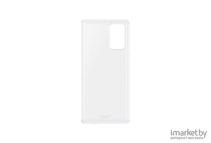 Чехол для телефона Samsung Clear Cover для Note 20 Transparent [EF-QN980TTEGRU]