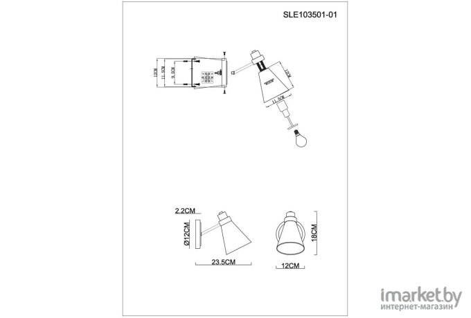 Бра Evoluce SLE103501-01