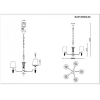 Подвесная люстра Evoluce SLE105503-05
