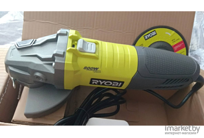 Угловая шлифмашина RYOBI RAG800-125G [5133002491]