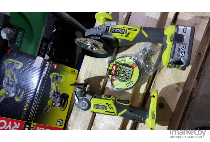 Угловая шлифмашина RYOBI R18AG7-140S [5133004231]