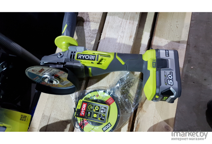 Угловая шлифмашина RYOBI R18AG7-140S [5133004231]