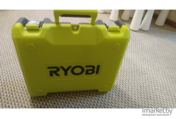 Дрель-шуруповерт RYOBI R18PD7-220B (с 2-мя АКБ, кейс) [5133004295]