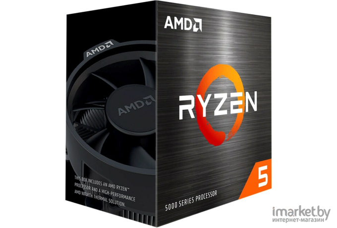 Процессор AMD Ryzen 5 5600X (BOX) [100-100000065BOX]