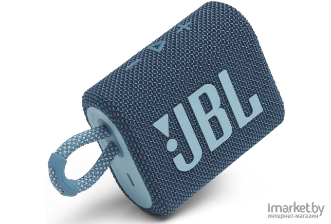 Портативная акустика JBL Go 3 Blue [JBLGO3BLU]