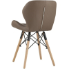 Стул Stool Group Бон экокожа коричневый [DC-19122601 brown]