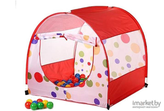 Игровая палатка Calida Дом + 100 шаров Арка [617]
