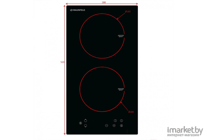 Варочная панель Maunfeld EVSI.292-BK