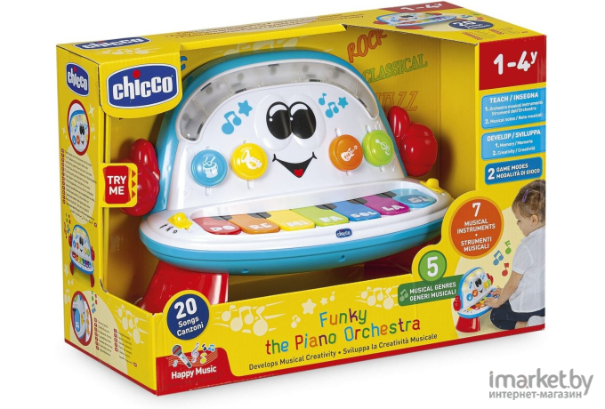 Музыкальная игрушка Chicco Пианино Оркестр [00010111000000]