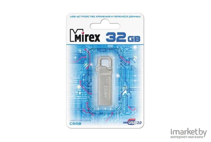 Usb flash Mirex 32GB Crab [13600-ITRCRB32]