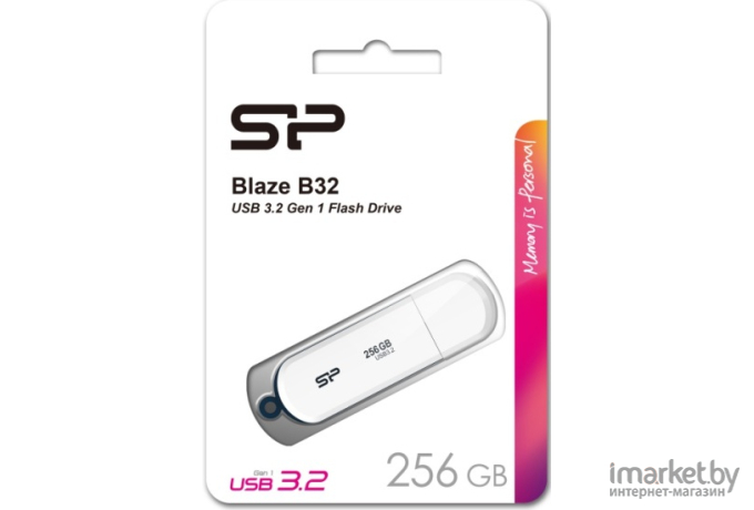 Usb flash Silicon-Power 256Gb Blaze B32 [SP256GBUF3B32V1W]