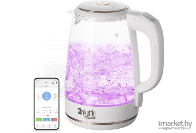 Электрочайник Redmond SkyKettle RK-G203S белый