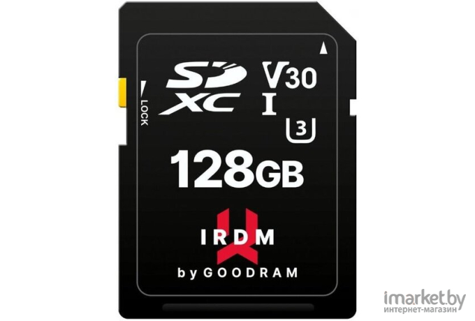 Карта памяти GOODRAM MICRO SDXC 128GB UHS-I W/A [IR-M3AA-1280R12]