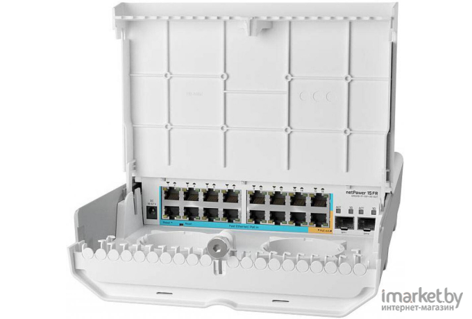 Коммутатор Mikrotik netPower 15FR CRS318-1FI-15FR-2S-OUT