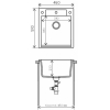 Кухонная мойка Polygran Argo-460 серый