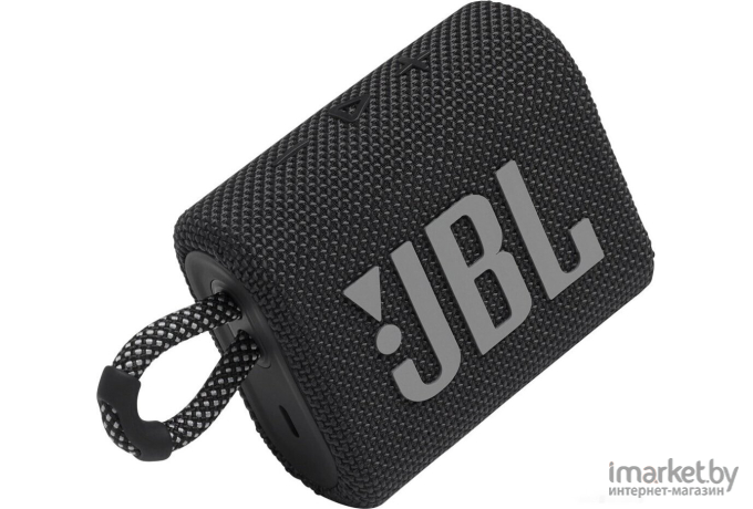 Портативная акустика JBL Go 3 Black [JBLGO3BLK]