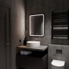 Зеркало для ванной Континент Enjoy Black Led 60x80