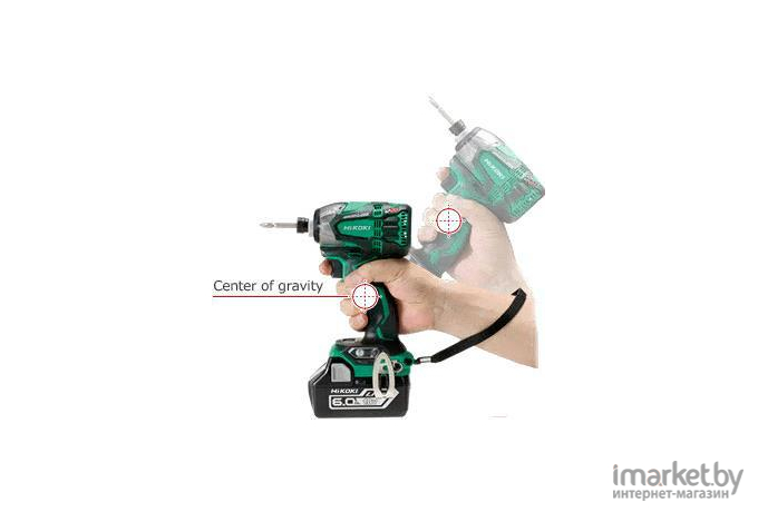 Винтоверт аккумуляторный Hikoki (Hitachi) WH18DBDL2 (H-320837)