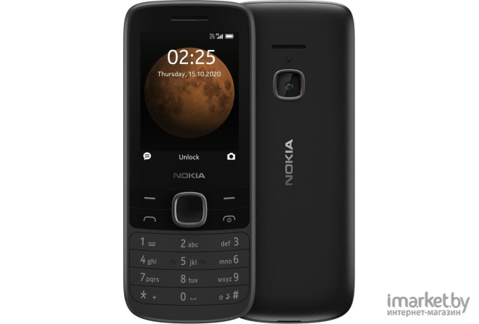 Мобильный телефон Nokia 225 DS TA-1276 Black [16QENB01A02]