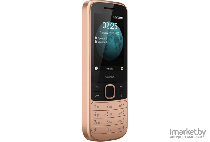 Мобильный телефон Nokia 225 DS TA-1276 Sand [16QENG01A01]