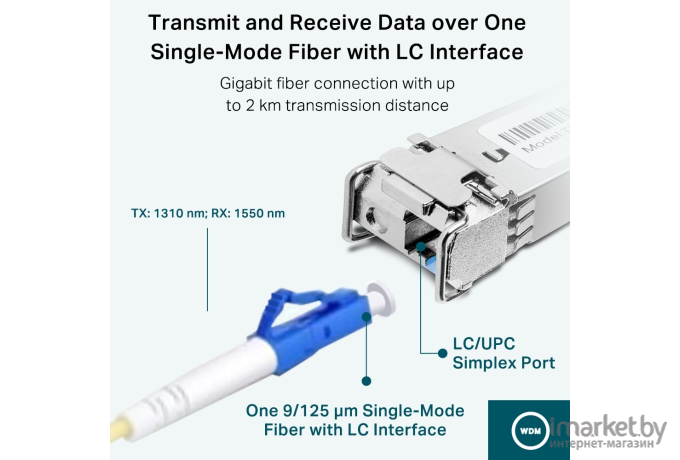 Медиаконвертер TP-Link TL-SM321B-2