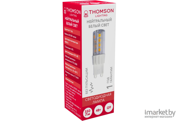 Светодиодная лампа Thomson G9 4W 350Lm 4000K [TH-B4213]