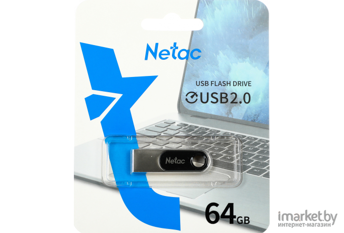 Usb flash Netac U278 64Gb [NT03U278N-064G-20PN]