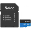 Карта памяти Netac microSDHC 16GB P500 [NT02P500STN-016G-R]