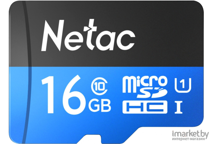 Карта памяти Netac microSDHC 16GB P500 [NT02P500STN-016G-R]