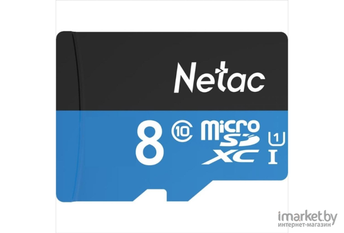 Карта памяти Netac microSDHC 8GB P500 [NT02P500STN-008G-S]