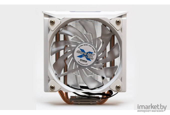 Zalman cnps10x optima white. Вентилятор охлаждения Zalman с белым винтом.