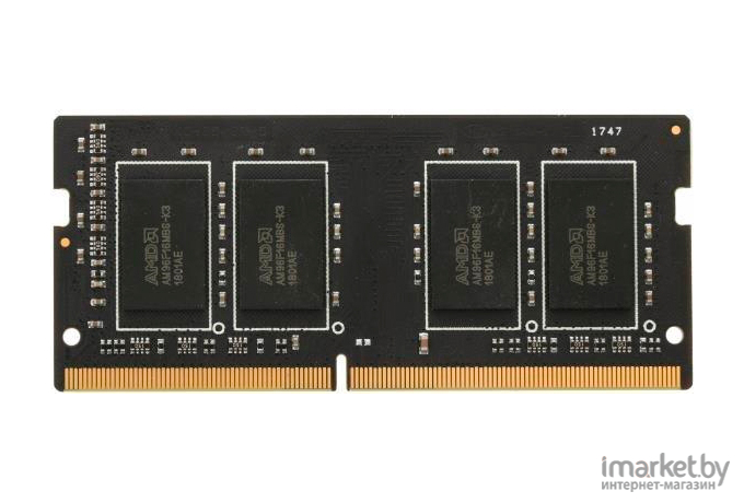 Оперативная память AMD 16GB Radeon DDR4 2666 SO DIMM R7 [R7416G2606S2S-U]