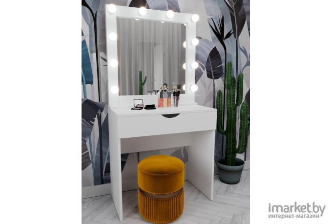 Туалетный столик Мир Мебели с зеркалом  SV-12 с подсветкой