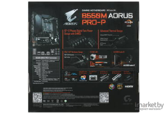 Материнская плата Gigabyte B550M AORUS PRO-P