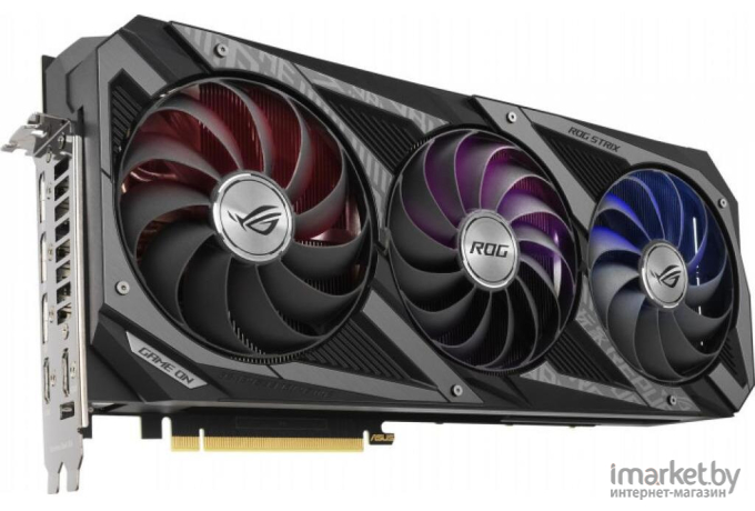 Видеокарта ASUS RTX 3090 ROG STRIX OC 24G [ROG-STRIX-RTX3090-O24G-GAMING]