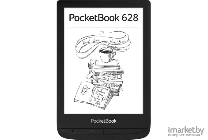 Электронная книга PocketBook 628 черный (PB628-P-CIS)