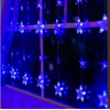 Новогодняя гирлянда Luazon Бахрома 186 LED 2.4х0.9м синий [4356975]