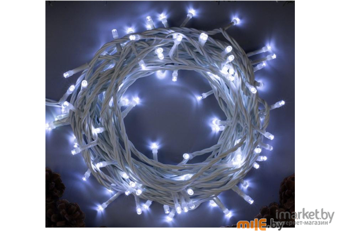 Новогодняя гирлянда Luazon Нить 100 LED 10м белый [3584135]