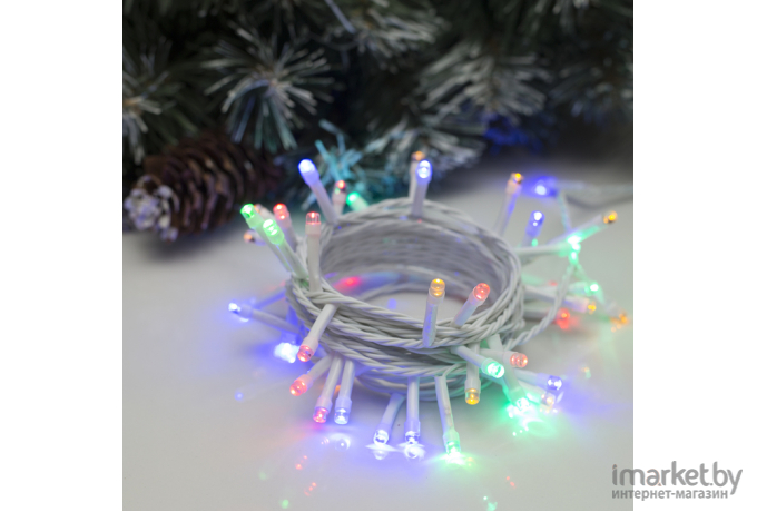 Новогодняя гирлянда Luazon Нить 50 LED 5м мульти [3556771]