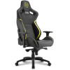 Игровое кресло Sharkoon Zone GS10 черный/желтый [SHARK ZONE GS10]